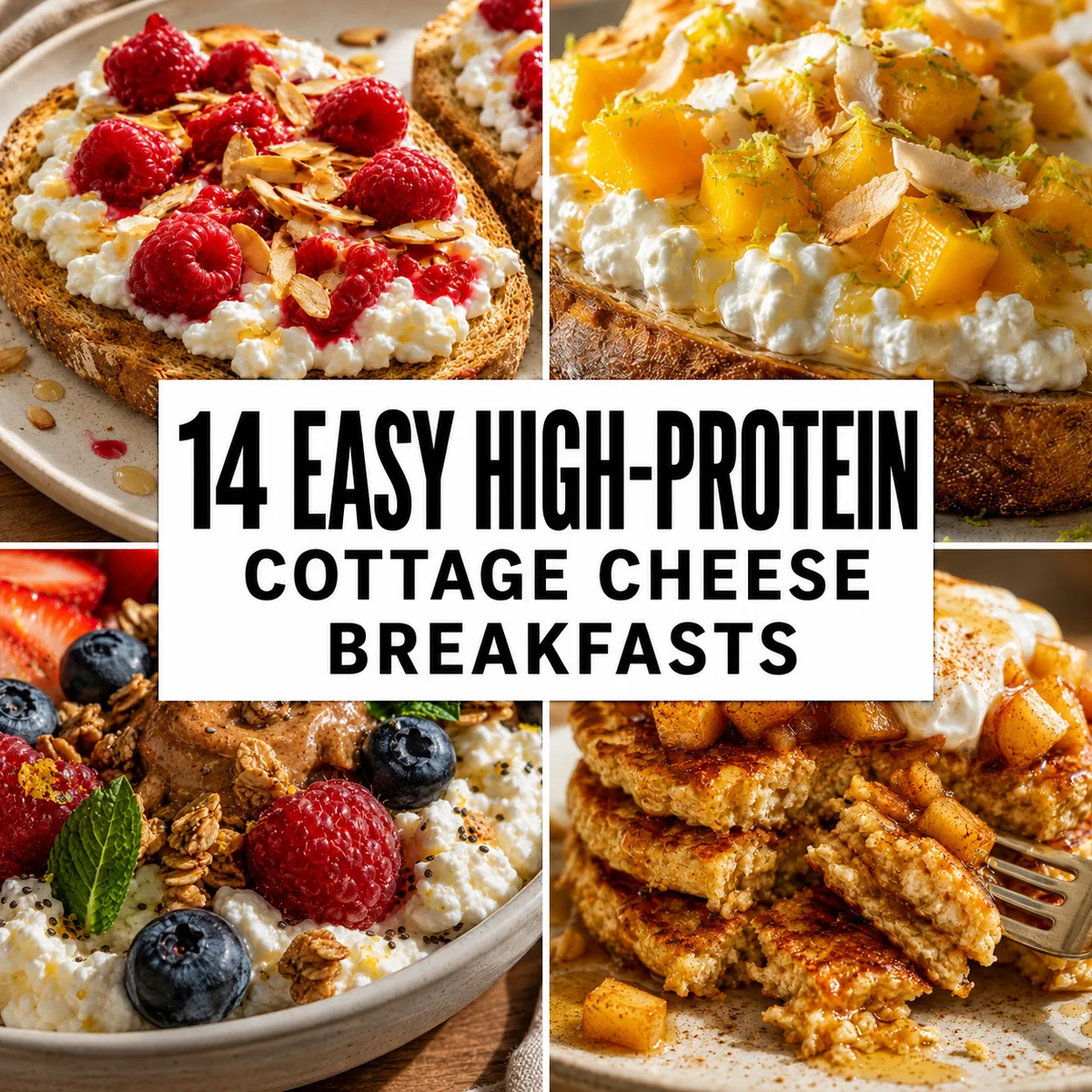 14 Easy High-Protein Cottage Cheese Breakfasts — view the guide