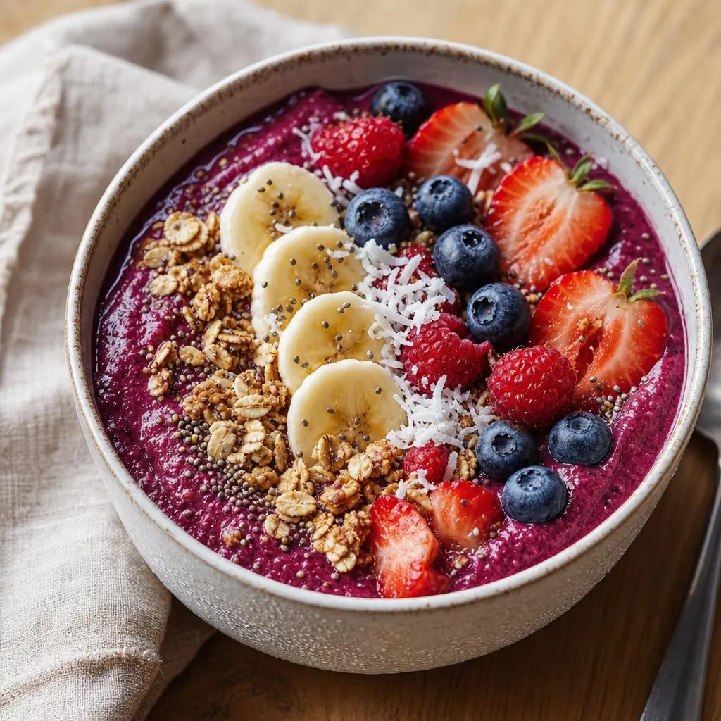 Berry Protein Smoothie Bowl