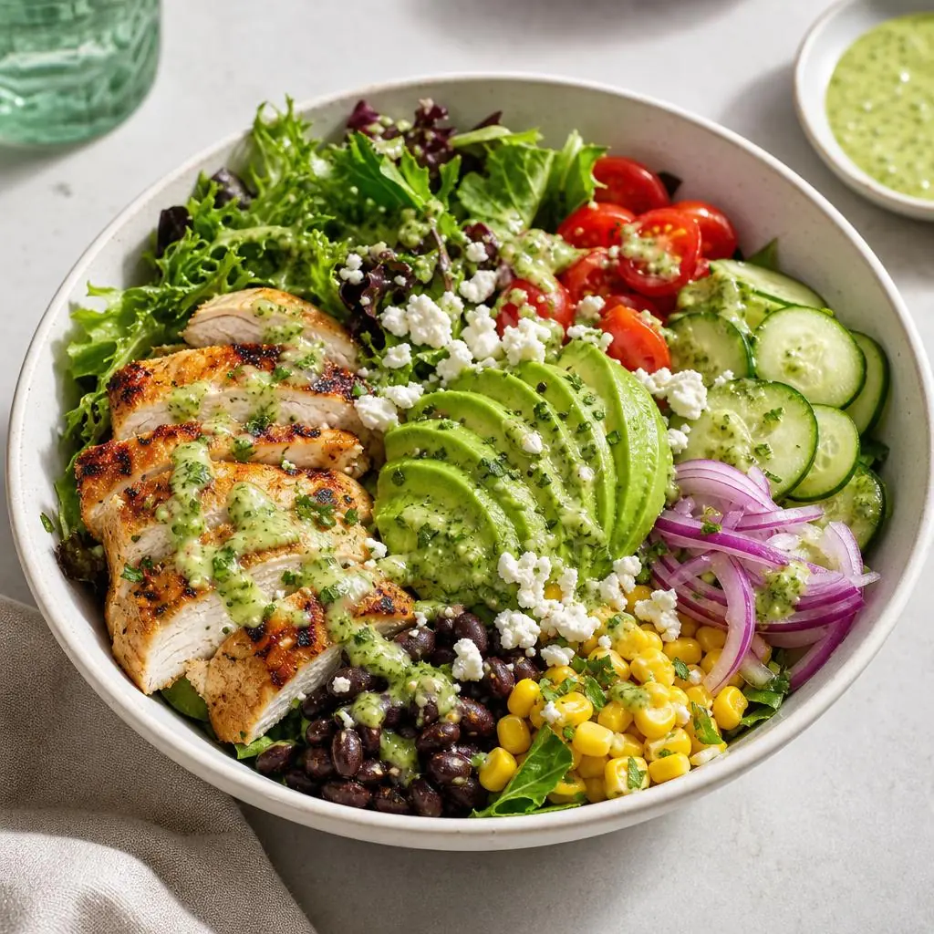 Grilled Chicken Avocado Bowl